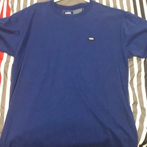 Blue Medium vans tee